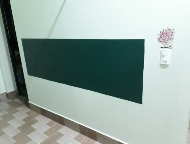 Decal Bảng Viết Phấn (Có Màu Xanh Lá) Size 60x200cm