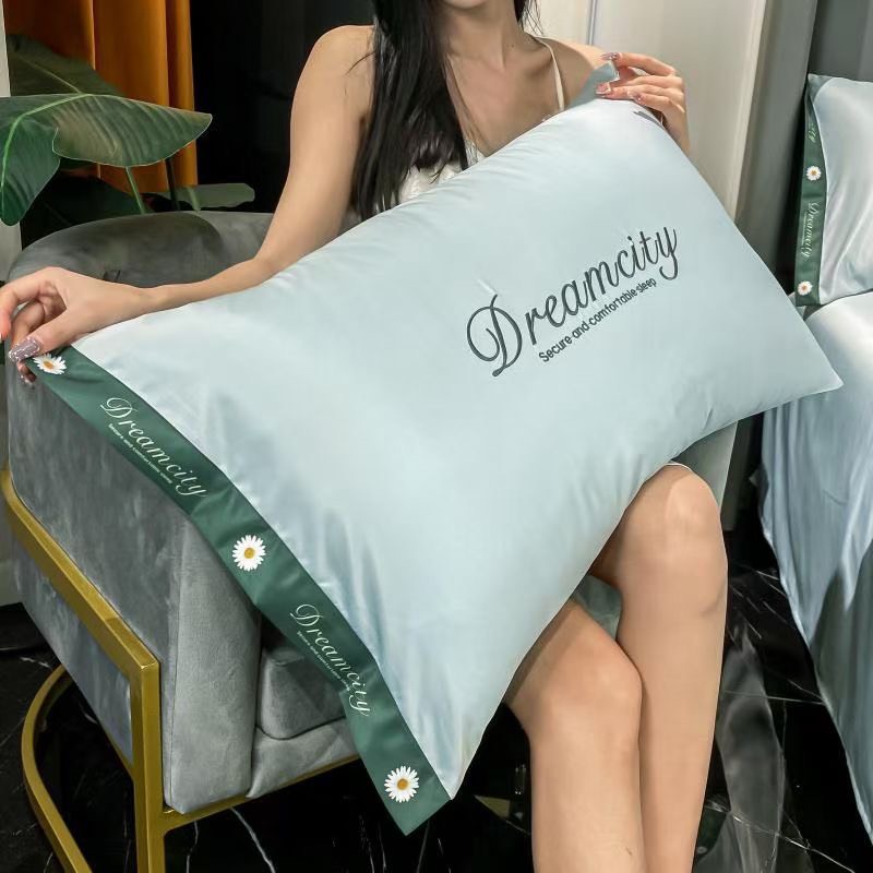 (❤GIÁ CỰC RẺ ) Bộ Chăn Ga Lụa Satin Dreamcity Chăn Chần Hè Set 4 Món