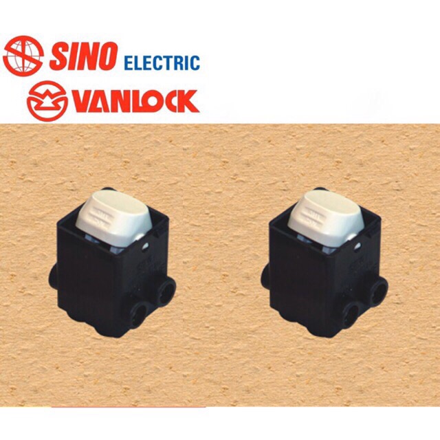HẠT CÔNG TẮC 4 CHÂN/ 3 CHIỀU SINO S19/ 20A- HẠT VUÔNG