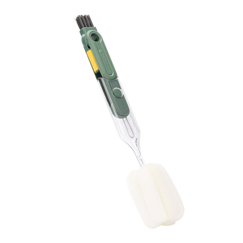 Decontamination Cleaning Brush Feeding Bottle Crevice Brush Kitchen Cup Brush Five In One Long Handle Brush Cleaning Utensils