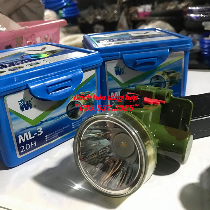 Đèn pin siêu sáng ML3, đèn pin soi ếch chống nước cao
