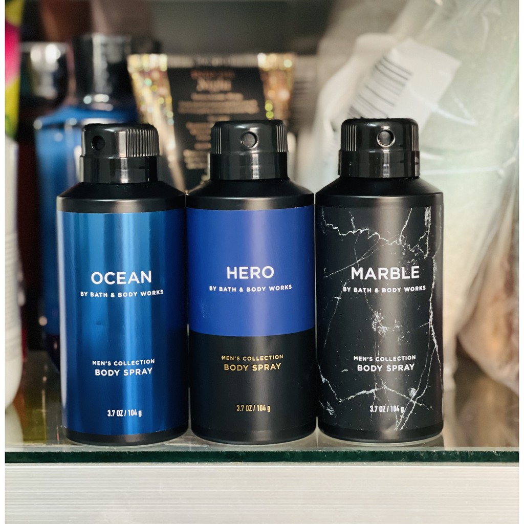 Xịt toàn thân cho nam Bath & Body Work Ocean