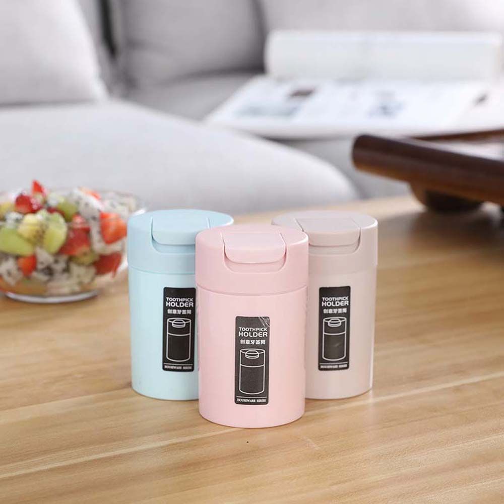 Diana khay nhựa chất lượng cao dụng cụ nhà bếp Lọ đựng tăm Dispenser tăm container hộp đựng tăm