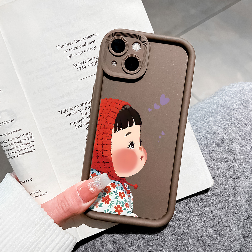 UCUC%20for%20Realme%20C67%204G%20Back%20Cover%20Red%20Headscarf%20Girl%20Soft%20Silicone%20Square%20Ladder%20Phone%20Case%20-%20Image%206