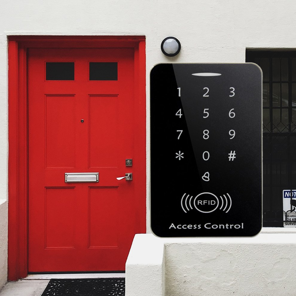 Ubest M203SE RFID Standalone Touch Screen Access Control Card Reader With Digital Keypad 10pcs Keys Card For Home Apartment Factory