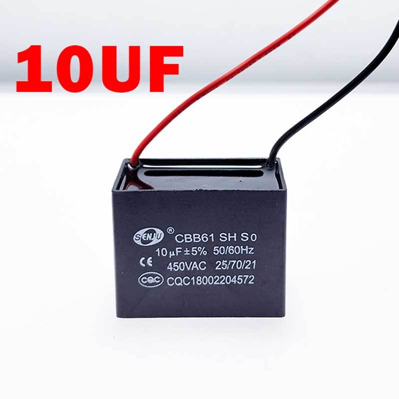 Fan Capacitor CBB61 AC 450V 50Hz Kapasitor Motor Fan Air Conditioning
