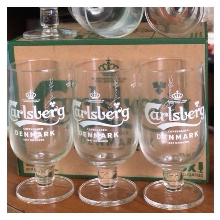 SET 6 LY BIA CARLSBERG 330ML