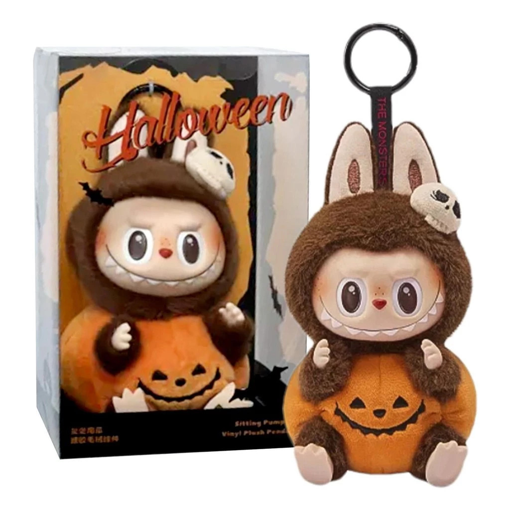 Pop MART Halloween Cuddly Labubu Happy Huggable 