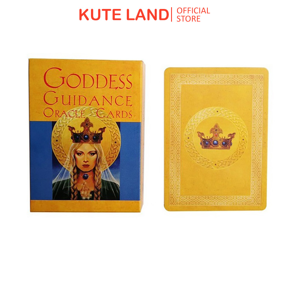 Bộ Bài Oracle Goddess Guidance Oracle Tặng Đá Thanh Tẩy