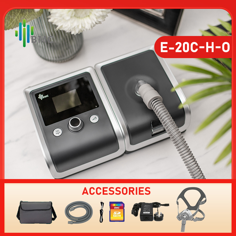 Bmc E 20c Cpap Machine With Cpap Mask N5b Package Include 3 Size Humidifier Filter Sd Card