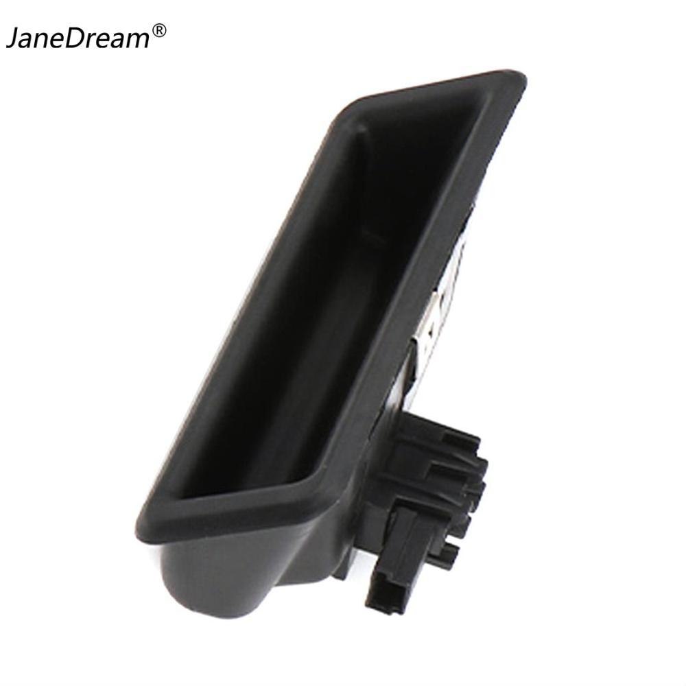 JaneDream Car Rear Door Switch Tail Trunk Handle Cover Trim Accessories For BMW BMW E60 E90 E91 E92 E93 E70 E71 51247118158 7118158