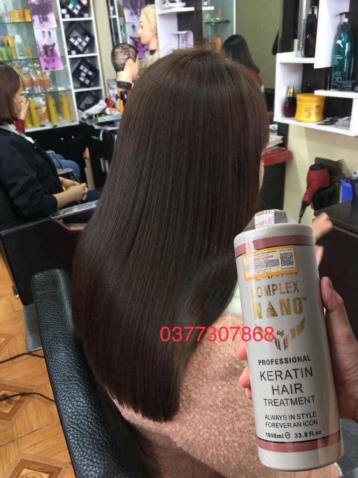[ CHÍNH HÃNG ] Hấp dầu tóc Keratin Complex Nano chai 1000ml ủ tóc phục hồi hư tổn