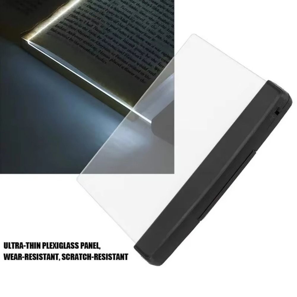 Panel For Reading Practical Wireless LED Flat Panel Night Reading Auxiliary Portable ...