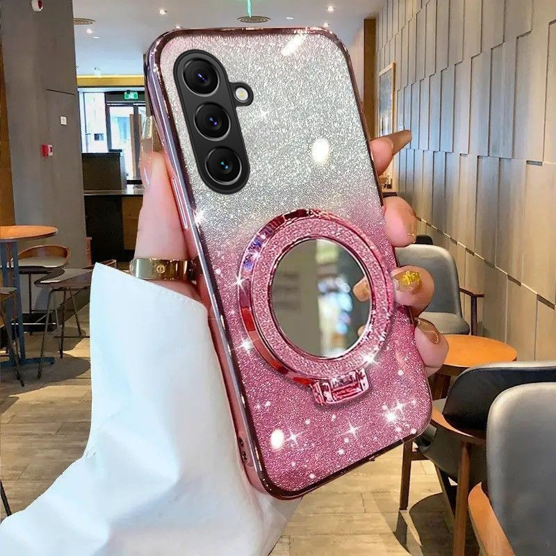 New%20Phone%20case%20Smasung%20A07%20A17%20with%20Makeup%20Mirror%20Holder%20Stand%20Luxury%20Shiny%20Gradient%20Plating%20Glitter%20Slim%20For%20Samsung%20Galaxy%20A07%20A17%20case%20-%20Image%204