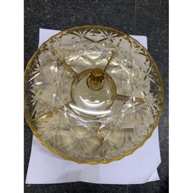 Khay đựng mứt, bánh kẹo, nhựa pha lê cao cấp