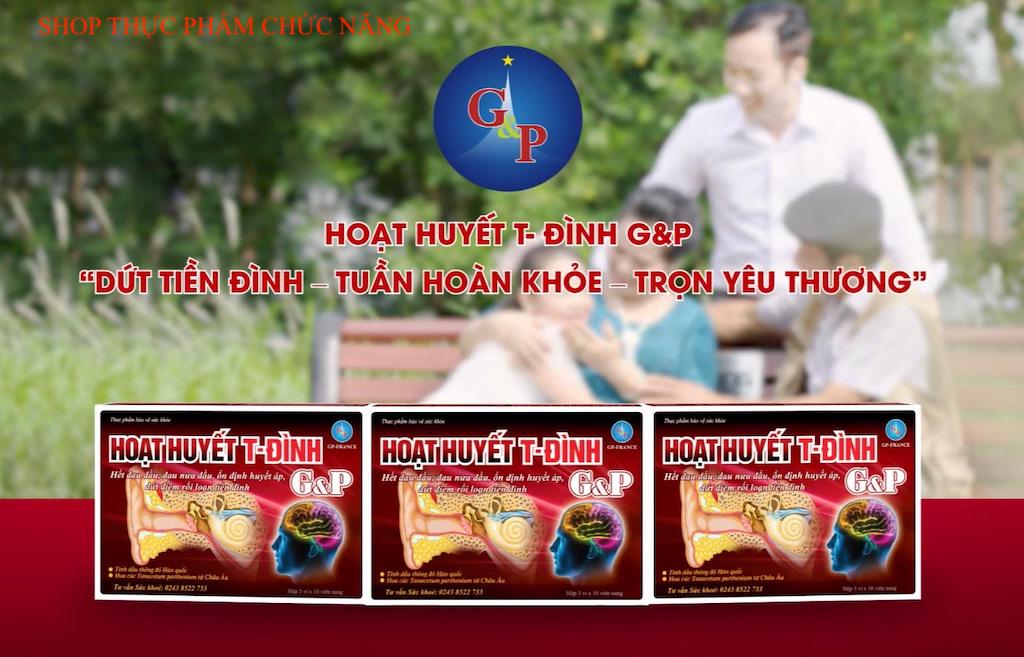 Hoạt Huyết Tiền Đình G&P