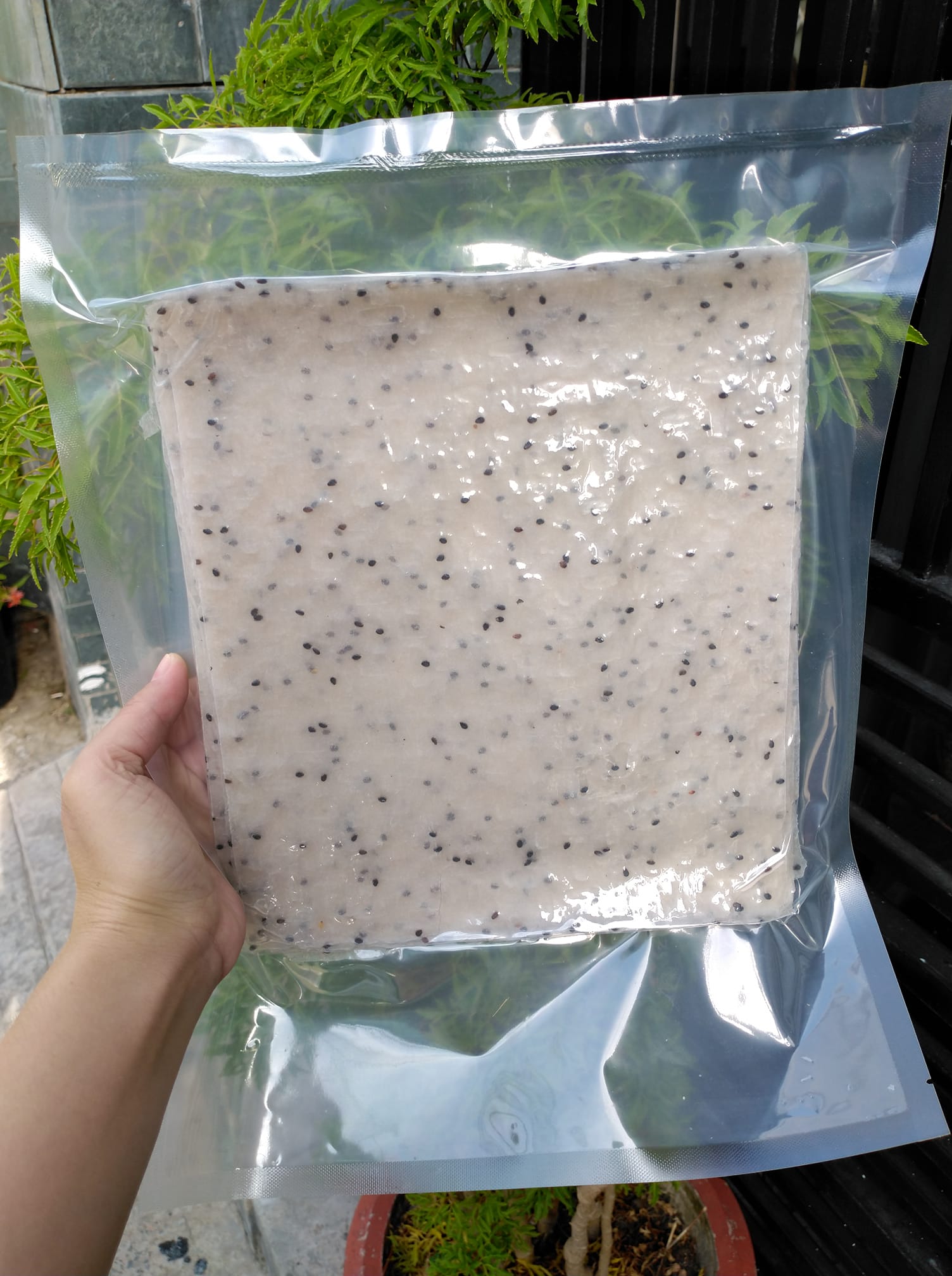 bánh tráng mè phan rang 1kg