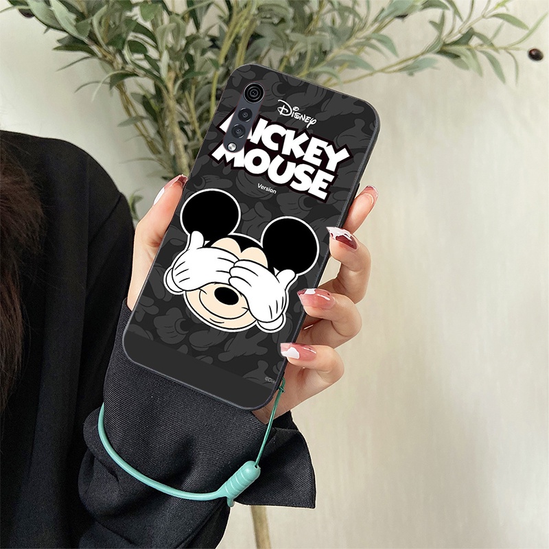 LG Velvet 5G Casing Mickey Mouse Cartoon Shockproof Phone Case
