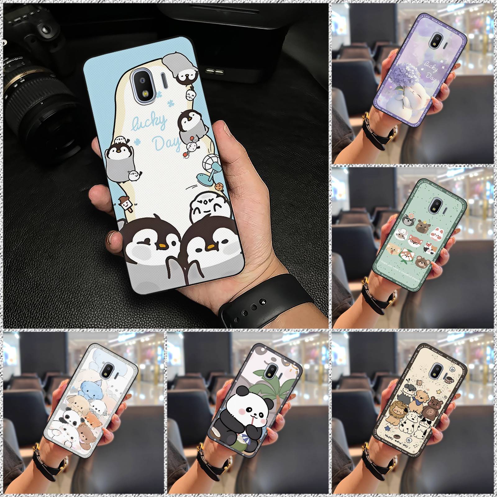 Back%20Cover%20Graffiti%20Phone%20Case%20For%20Samsung%20Galaxy%20J2%20Pro%202018/J2%202018/SM-J250F%20Durable%20Waterproof%20Shockproof%20Full%20wrap%20-%20Image%203