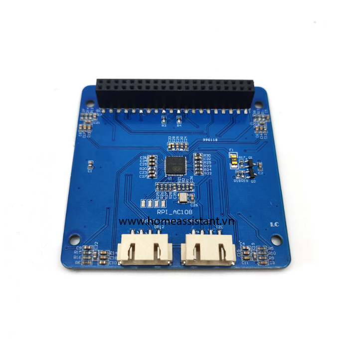 Bo Mạch Micro Trợ Lý Ảo Google Assistant Cho Raspberry Pi ReSpeaker 4 - Mics Pi HAT AC108