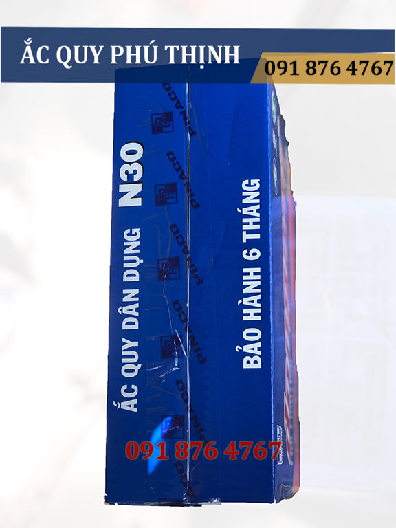 Ắc quy Đồng Nai 12V-30Ah N30 (chưa bao gồm dung dịch)