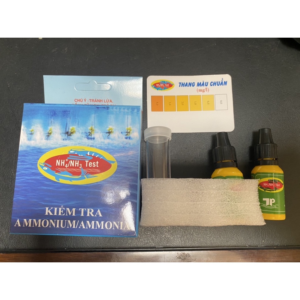 DUNG DỊCH KIỂM TRA NH3 và NH4 - AMONIA & AMONIUM TEST KIT