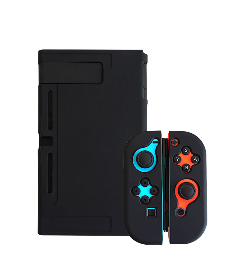 DISOUR Soft TPU Protective Case for Nintendo Switch NS JoyCons Shell Split Console Case Full Cover for Switch NS Accessories