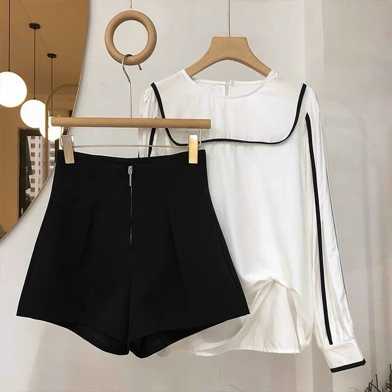 Quần Short Nữ Lưng Cao Khóa Giữa mới mã 502 Mmita