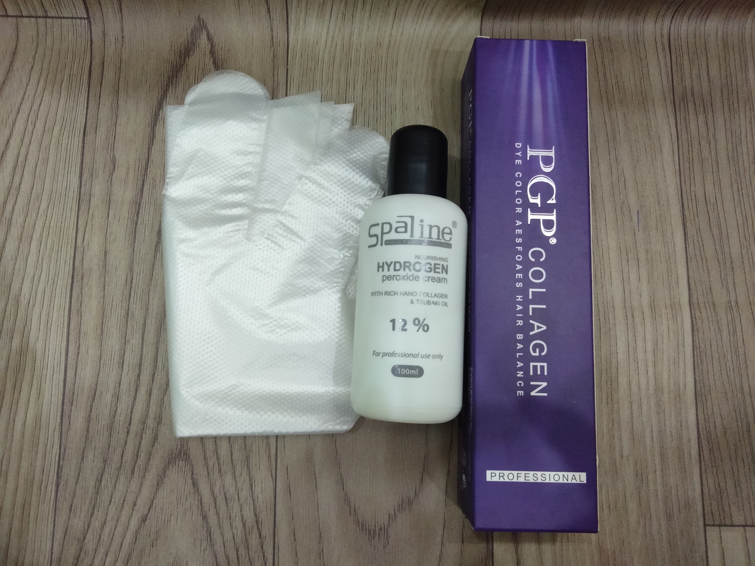 Combo Nhuộm PGP có 100ml Oxy & bao tay