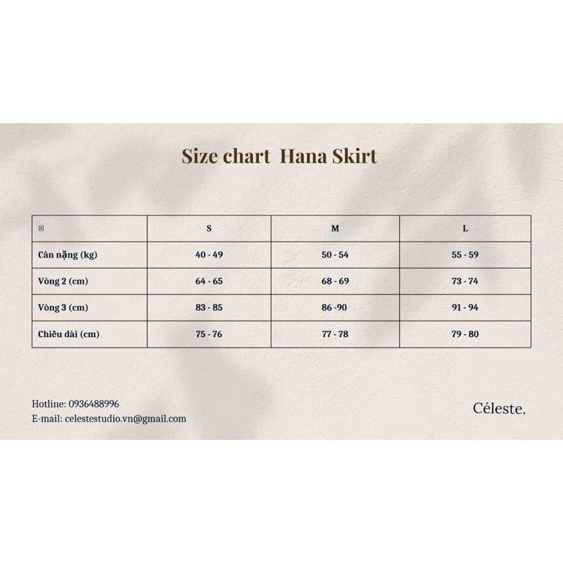 CÉLESTE - Chân váy tafta đen Hana Skirt