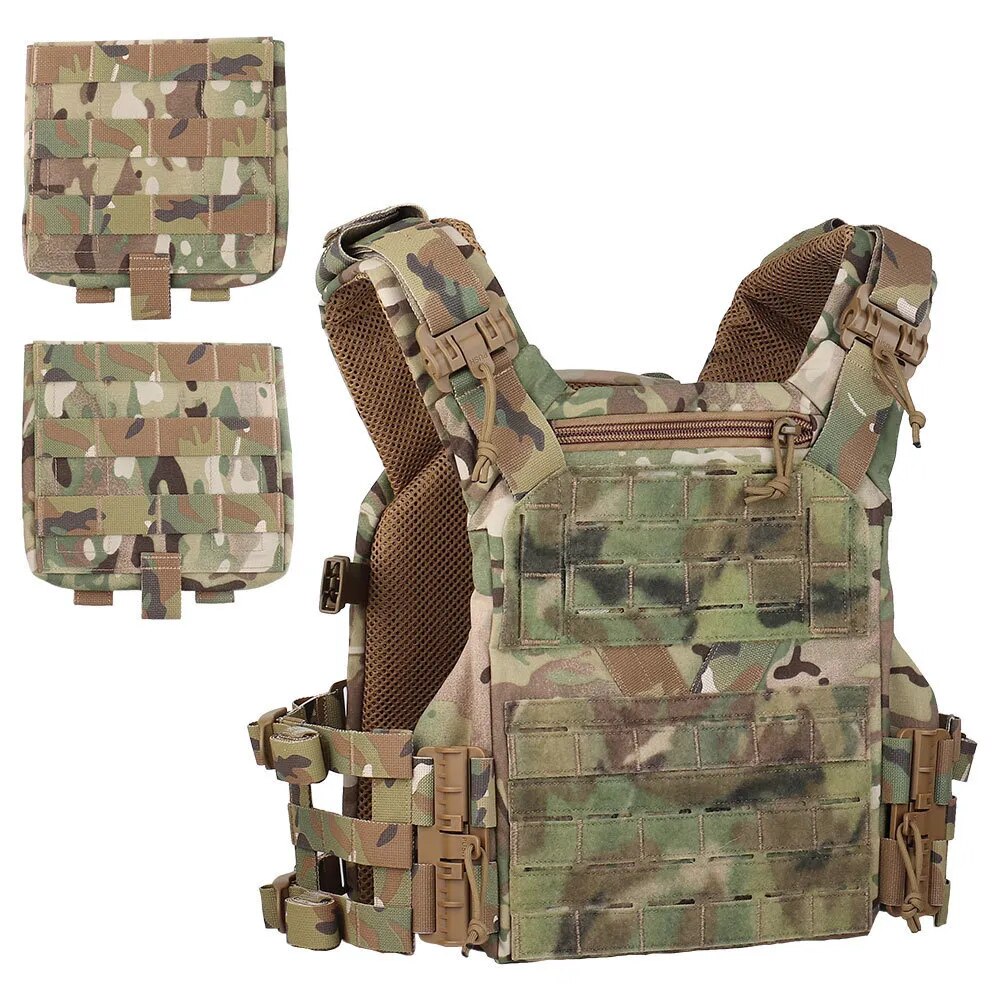 YAKEDA Tactical Vest Outdoor Hunting Plate Carrier Protective