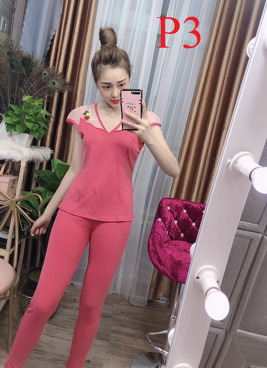 ĐỒ BỘ NỮ THUN CÁT HÀN MẶC NHÀ SIZE 40-70KG
