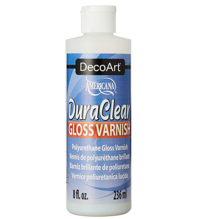 DecoArt DS199 American DuraClear Varnishes, 8Ounce, DuraClear Gloss
