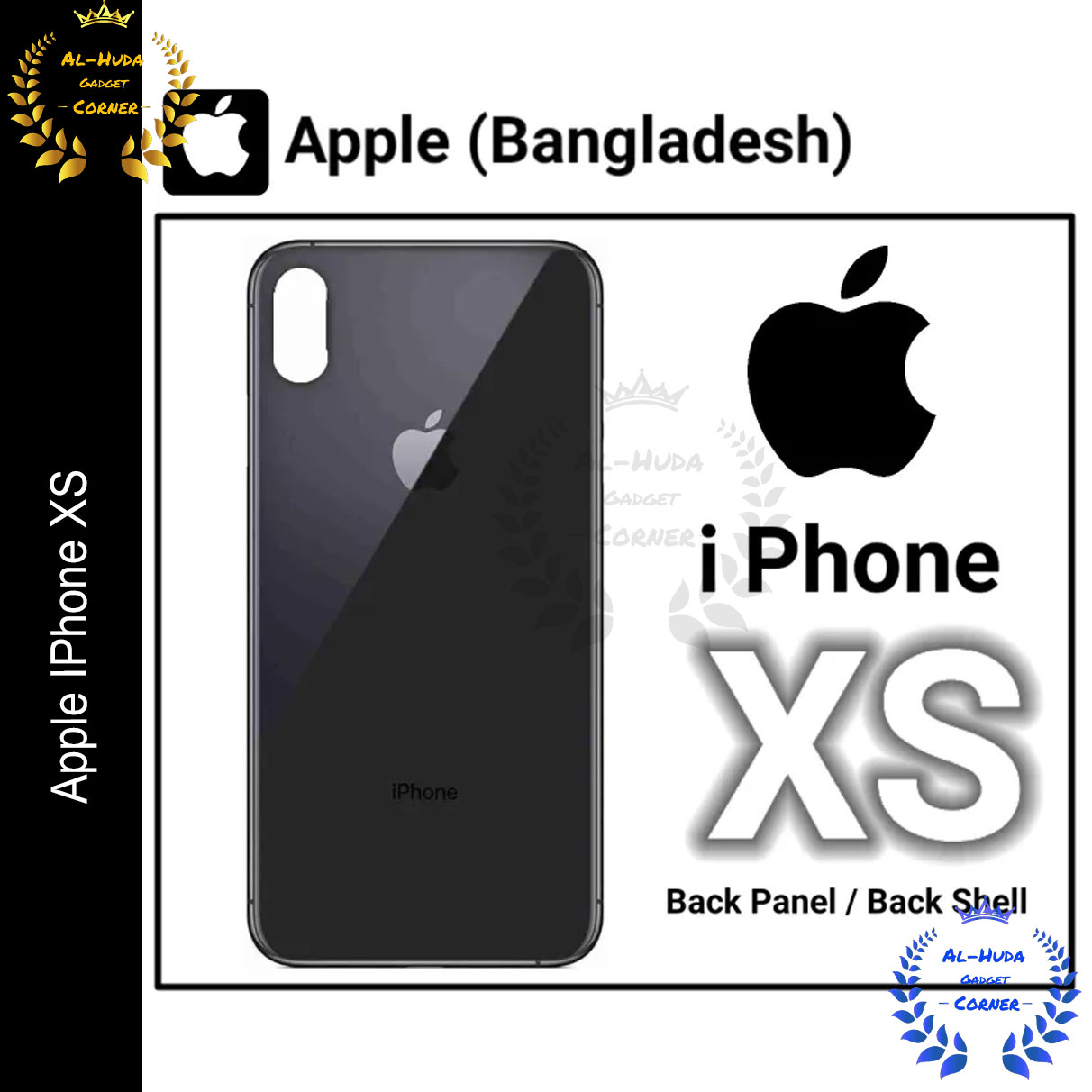 Apple IPhone XS - Back Shell / Back Panel / Back Replecment Part With ...
