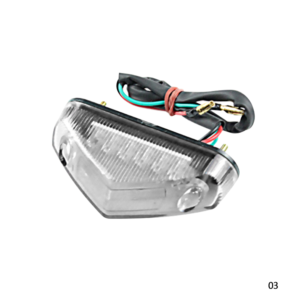 Hittime Universal Motorcycle DC 12V 12 LED Brake Stop Tail Light Signal Indicators Light Lamp Motorbike ATV Dirt Bike