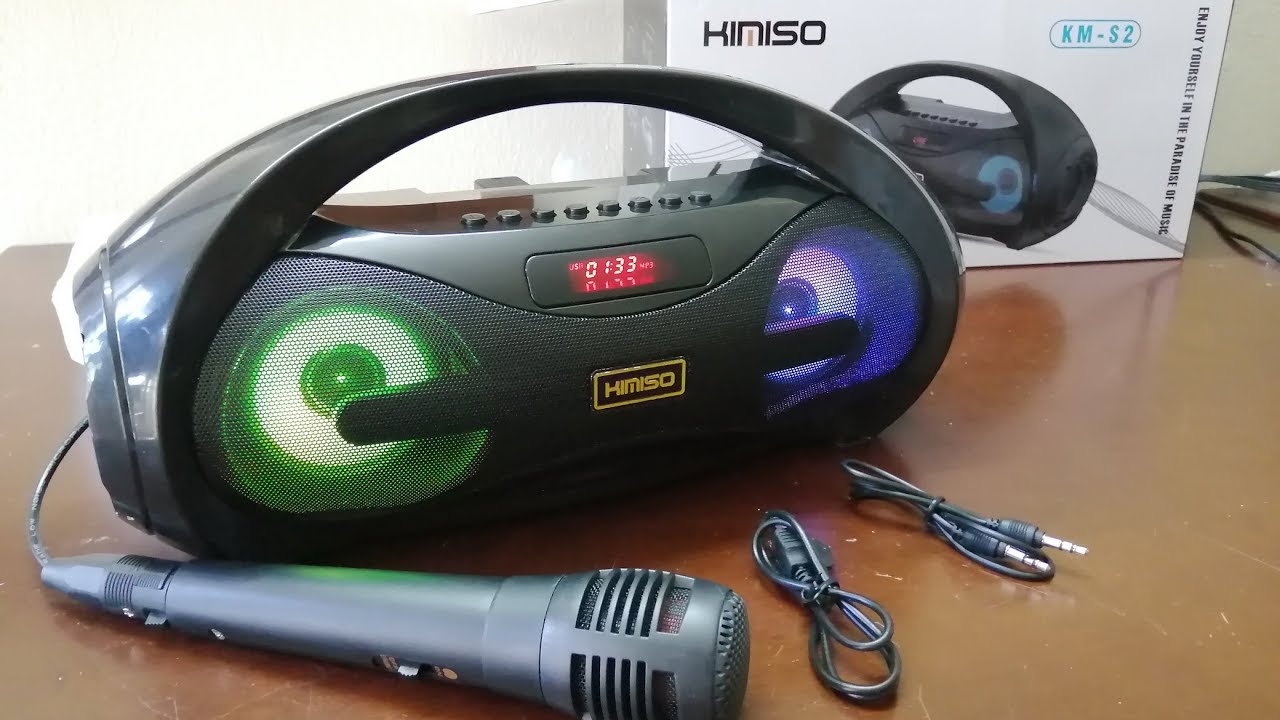 Tặng Kèm Micro Loa Bluetooth Karaoke Kimiso KMS2