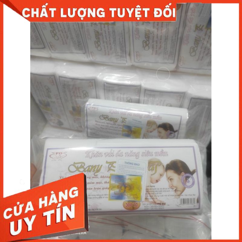 ♥️SỶ 5 GÓI♥️ Khăn Vải Khô Đa Năng PHÚ ĐẠT tinh khiết 99%