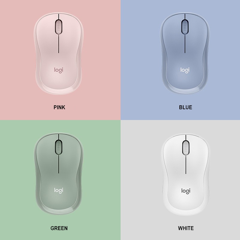 Logitech M221 Mouse Wireless Mouse Silent Mouse with 2.4GHz Optical Ergonomic PC Gaming Mouse for Mac OS 【100% Original】