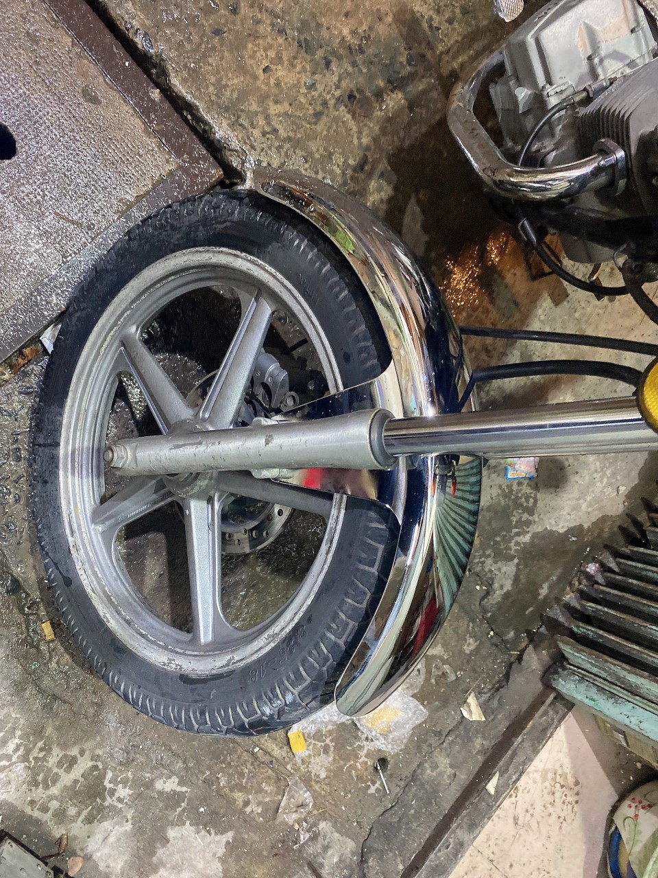 Dè trước sau honda Master 125,Custom125,La250