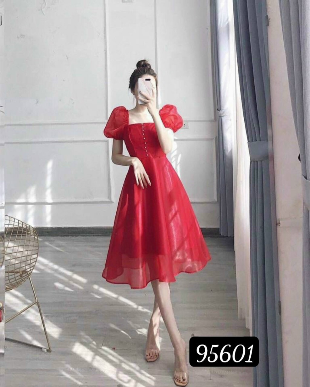 Đầm xòe công chúa nữ siêu sang trọng thời trang tinh tế cho các chị em lựa chọn doremon sotre