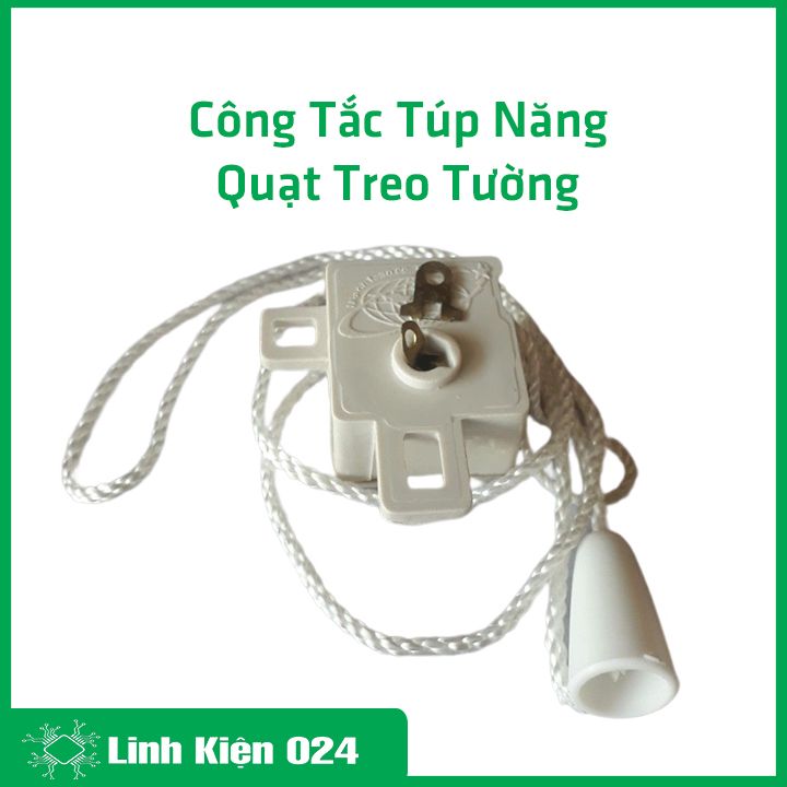 Túp năng, công tắc quạt điện treo tường thay thế tiện dụng