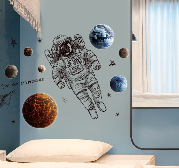 Decal vũ trụ - Tôi là phi hành gia