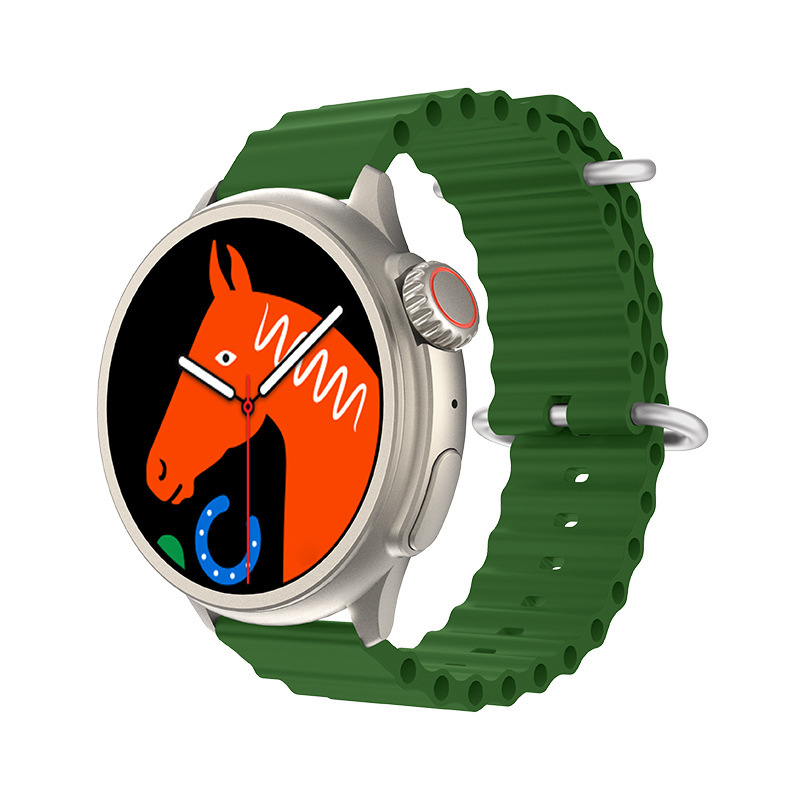 HW3%20ultramax%20smartwatch%201.6%20AMOLED%20Bluetooth%20call%20NFC%20weather%20monitoring%20Cross%20border%20foreign%20trade%20round%20screen%20-%20Image%202