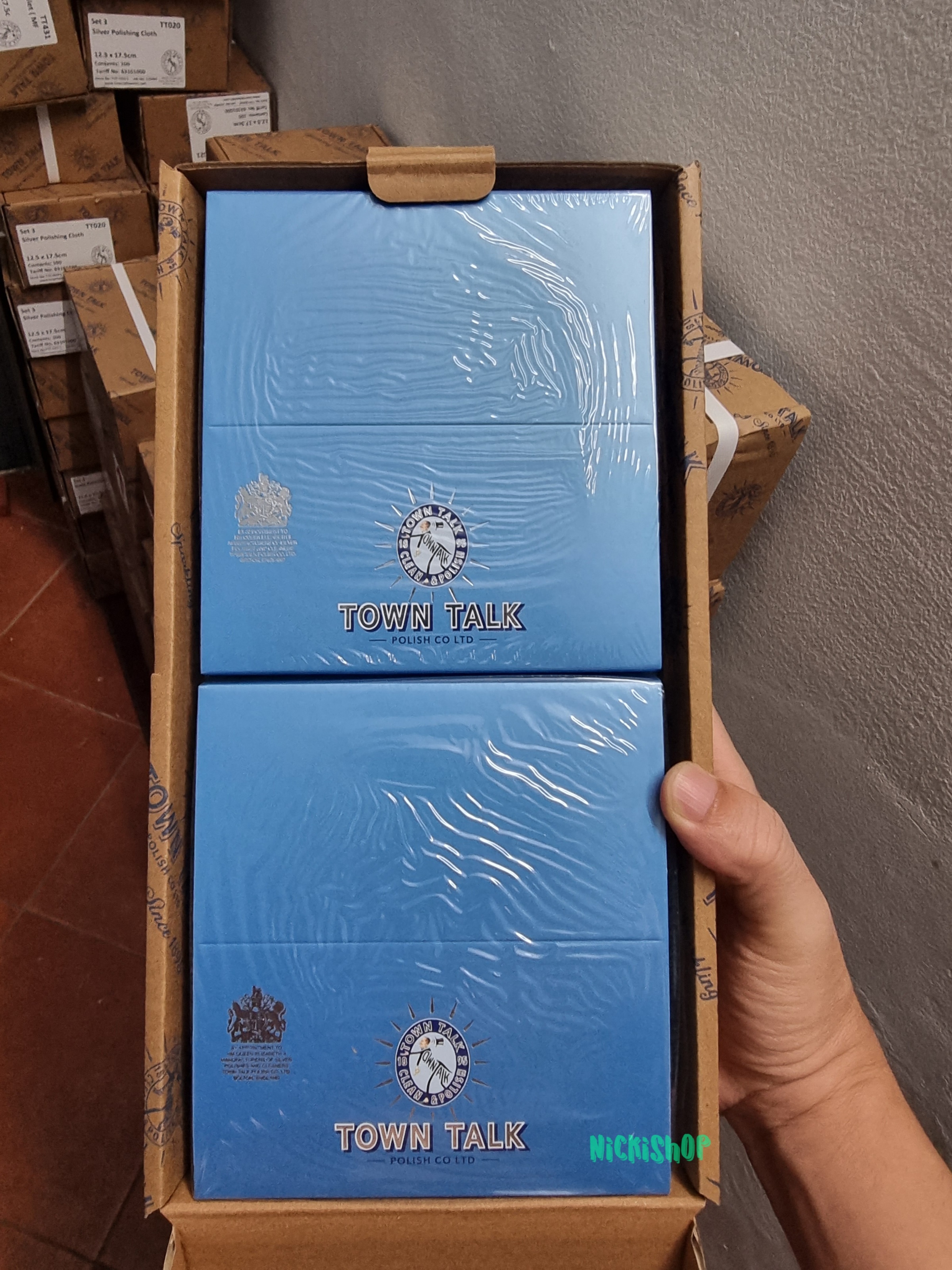Khăn lau trang sức Bạc (Towntalk Polish)