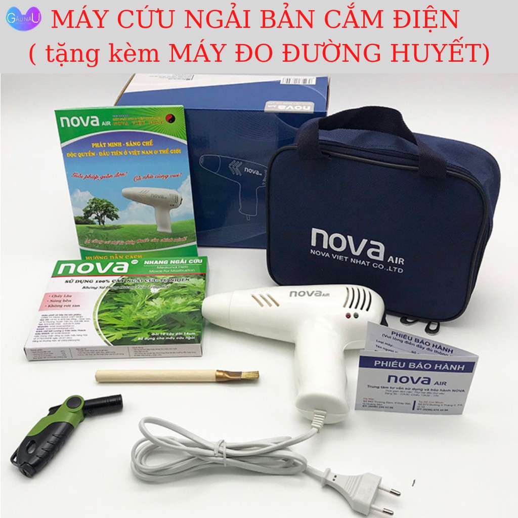 Máy cứu ngải nova - máy cứu ngải hải phòng mẫu mới 2020 cải tiến buồng tăng áp, xông ngải cứu xương khớp, đau lưng