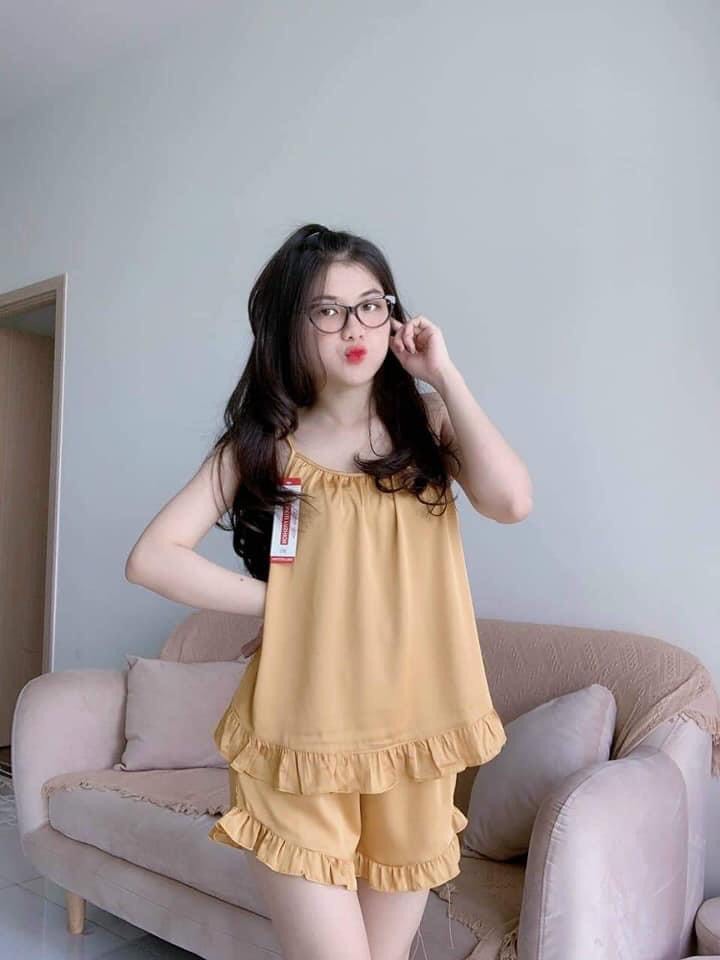 [2 SIZE 45-68KG] ĐỒ BỘ PHI BÓNG ĐÙI DÂY CHẤT PHI BÓNG MỀM MỊN, SEXY