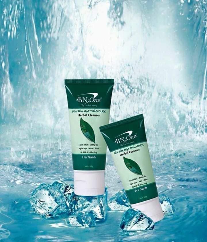 Sữa Rửa Mặt Thảo Dược Trà Xanh BN ONE  170g