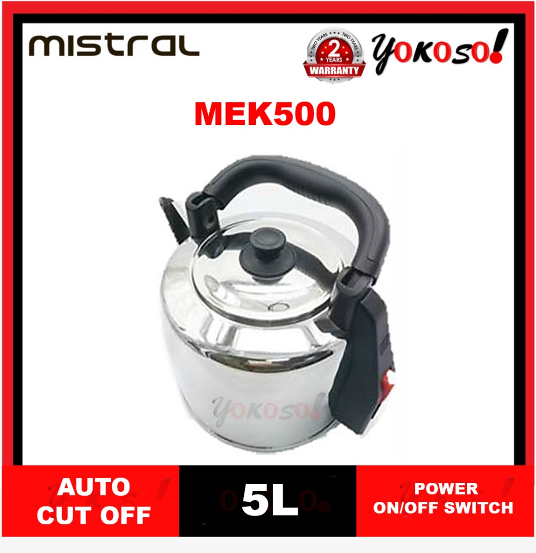 Mistral MEK500 5.0L Electric Kettle Lazada