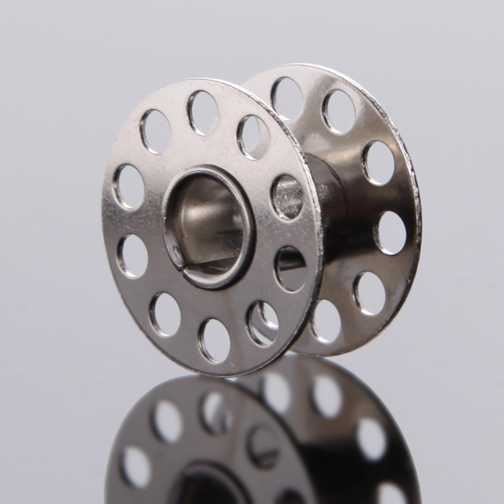 25pcs Replaceable Bobbins with Storage Box Household Metal Spool Sewing Accessories Portable for Sewing Machine for Brother Janome Singer