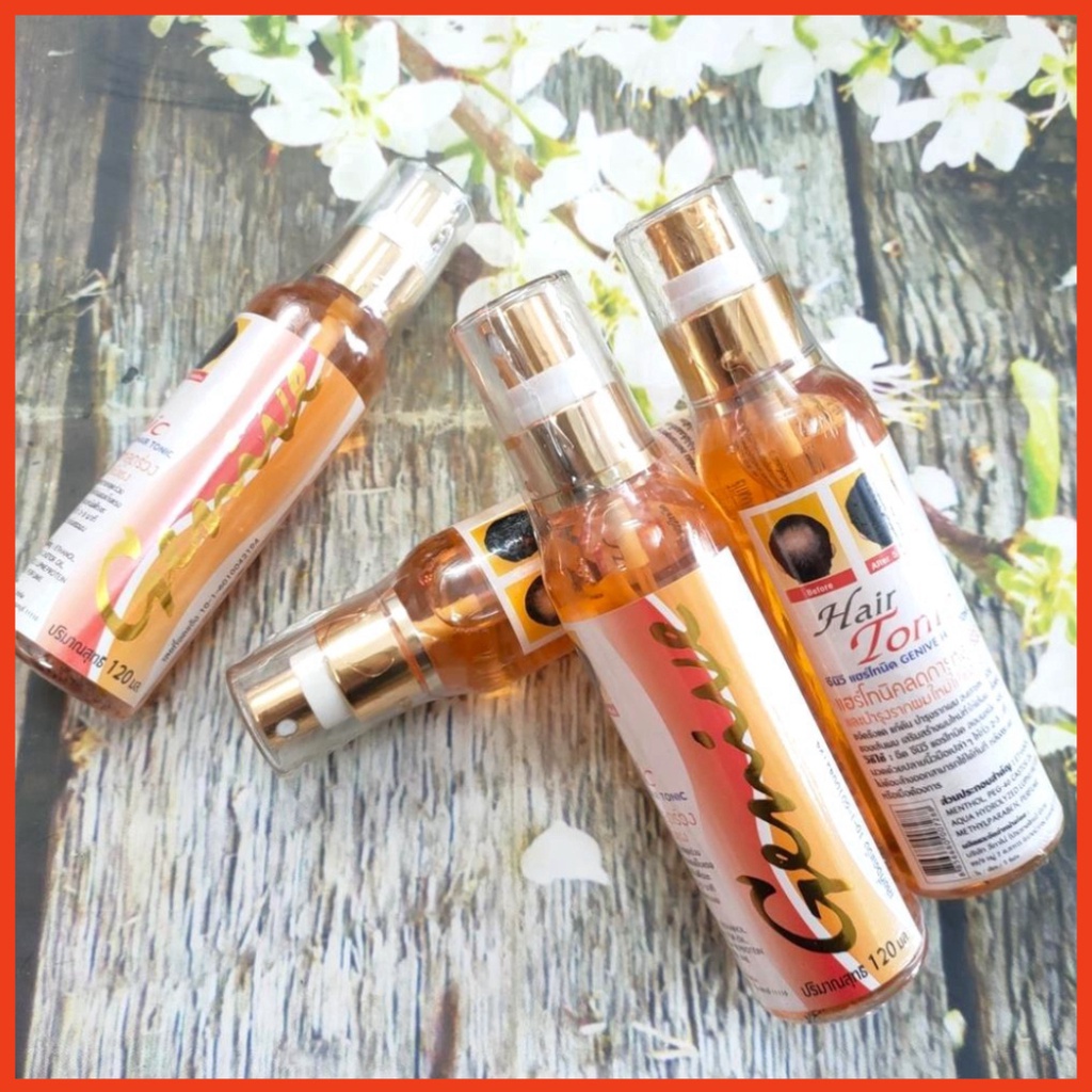 Chai Xịt Kích Mọc Tóc Genive Hair Tonic 120ml Thái